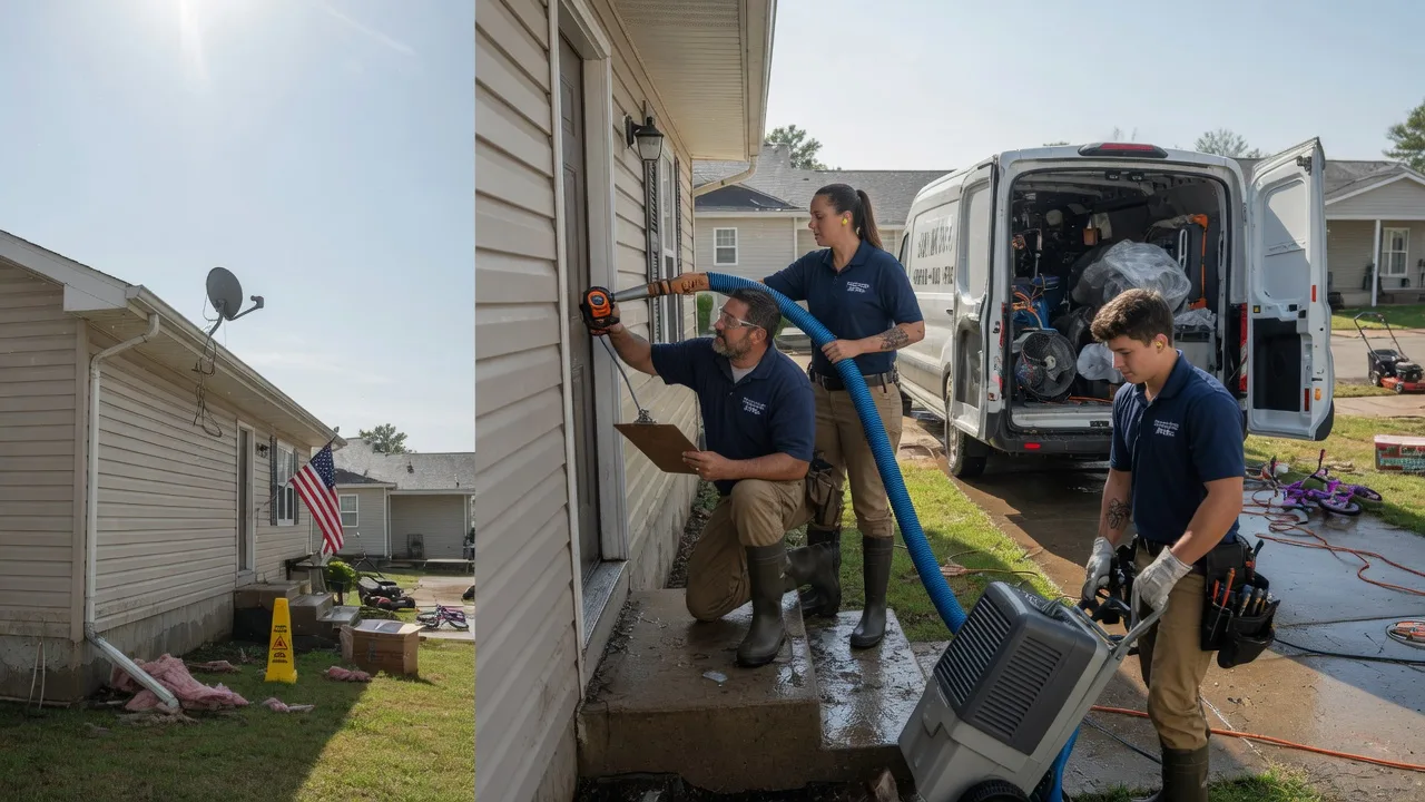 Ceiling Water Damage Restoration in Vanlue, OH near me